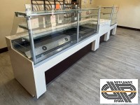 Comptoir vitrine magasin boulangerie pâtisserie 4m20