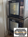 Duo de fours mixtes 6 Niveaux 60x40 combinés intelligents UNOX BAKERTOP