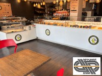 Comptoir boulangerie pâtisserie avec vitrine 4m30 OCF VISIO Froid ventilé