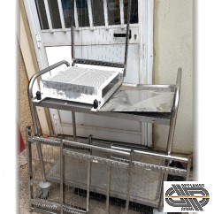 Guitare pâtisserie avec cadres inox 35, 30, 20, 15 mm