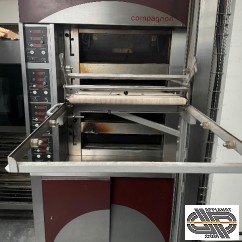 Four de boulangerie compact à 4 niveaux soles fixes ( Surf. cuisson totale: 2m2  ) Panimatic Compagnon 600