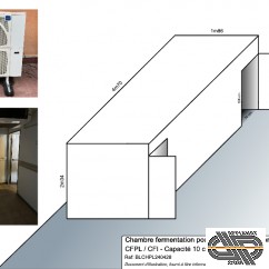 Chambre fermentation pousse lente CFPL / CFI ( pour 10 chariots 600x800)