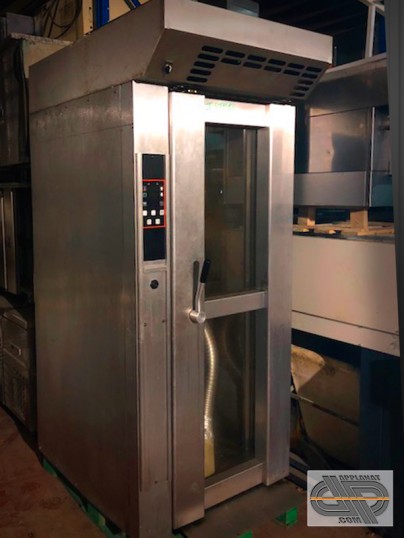 Four électrique boulangerie pâtisserie à chariot fixe 40 x 60 – EUROFOUR – 3 P12 A28-2 vue générale