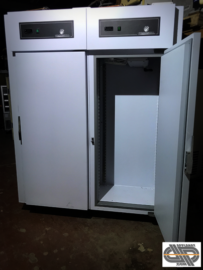 Armoire négative blanche à deux portes 600 x 400 - odic pour FRANSTAL