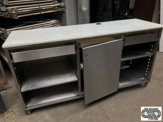 Meuble inox professionnel occasion table de de?coupe