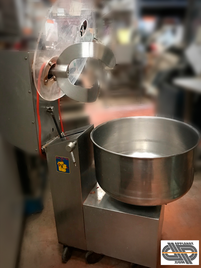 Pétrin mélangeur inox cuve 40L. TALSA 