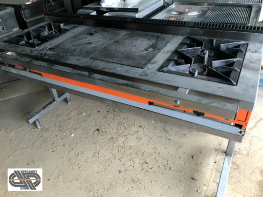 Table de cuisson gaz professionnelle ocasion FRANSTAL