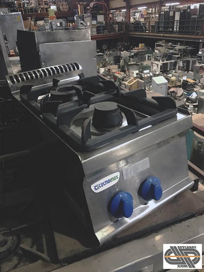  réchaud gaz 2 feux professionnel d'occasion TECNOINOX PC35G7