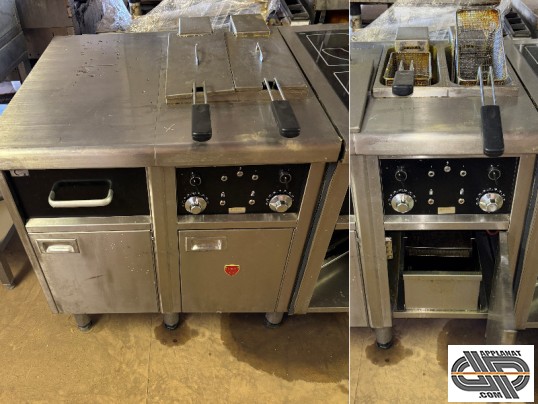 Mondule annexe neutre plus friteuse à 2 bacs 7 litres Charvet code V02485
