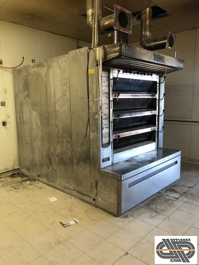 Four a sole boulangerie 8,2m2 de cuisson – Royal Forni - Elettroreal de côté