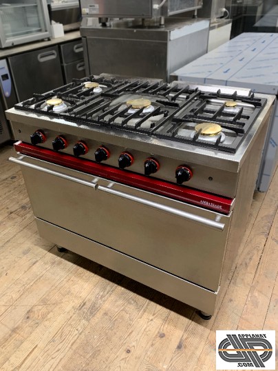fourneau-ambassade-CG1051B-occasion-5feux-gaz-four-137L