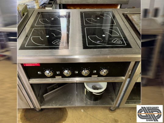Module cuisson 4 feux induction 4x5 kW code  V03605