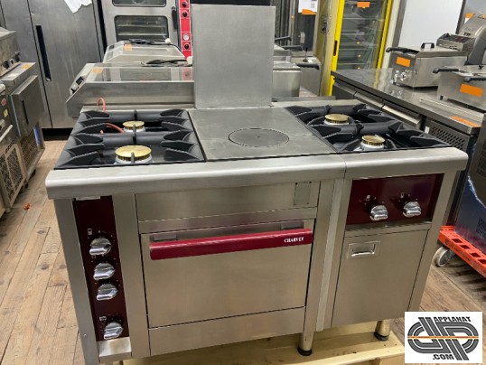 Fourneau cuisine professionnelle Charvet Pro 800 d'occasion