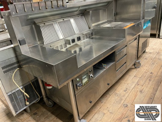 Station cuisson mobile avec aspiration Show Cooking ALTO 2 occasion