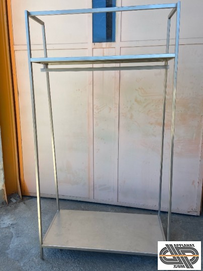 Portants à vêtement en inox hauts