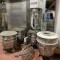 Batteur-mélangeur planétaire Aeromix 120 litres  avec 4 cuves en dotation